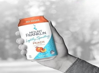 Mount Franklin Peach Zero Sugar - 375ML
